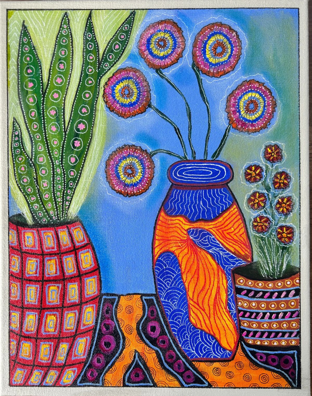 Le vase bleu, 2 édition