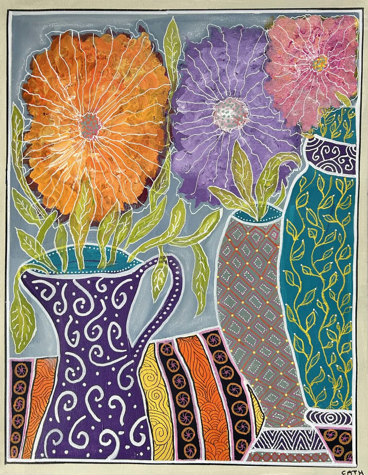 Les dahlias