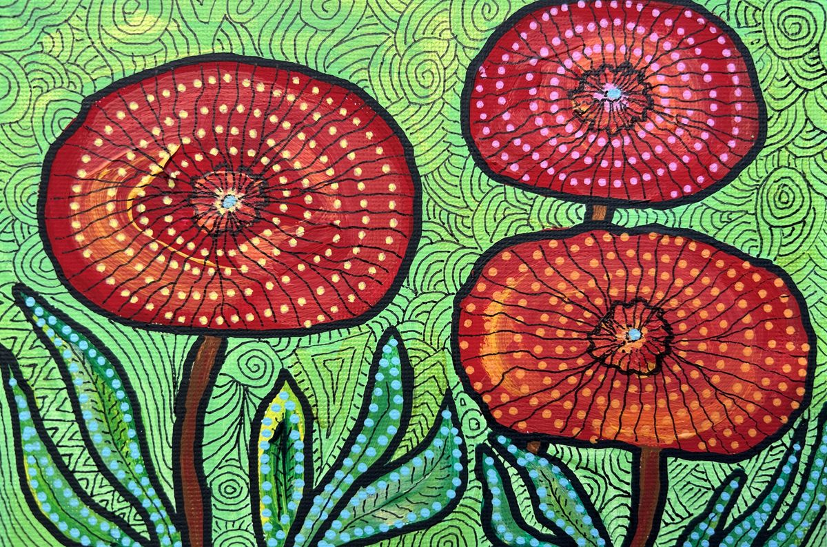 Les pavots rouges